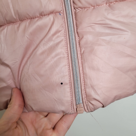 Michael Kors pink puffer jacket 10/12 - Picture 3 of 6
